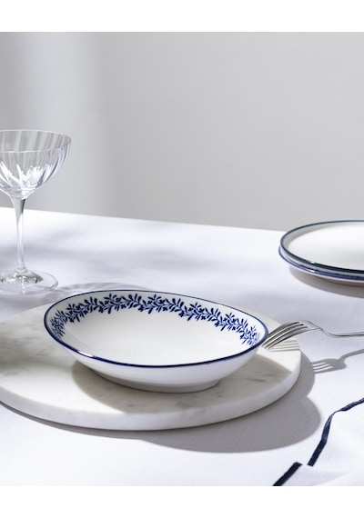 Madame Coco Reve Bleu Orva Tabak - 19 Cm - Mavi/beyaz 8684427225455 Çok Renkli