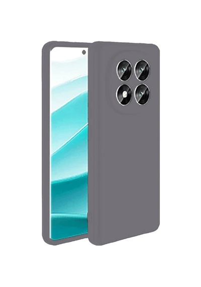 Xiaomi Redmi Note 14 Pro 4g Kılıf First Silikon - Gri Evimdeyokyok