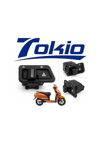 Tokio Tvs Jupiter 125 Sinyal Ve Dörtlü Düğmesi