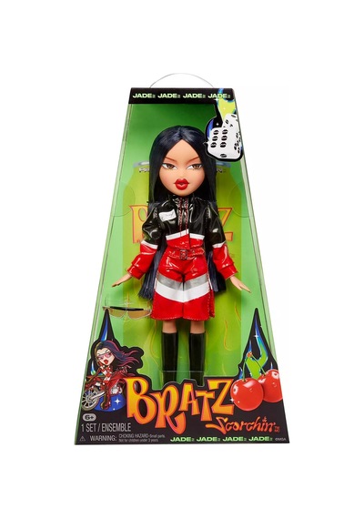 Bratz Scorchin Jade Bebek 25 Cm Alev Desenli Botlu Koleksiyon Figürü
