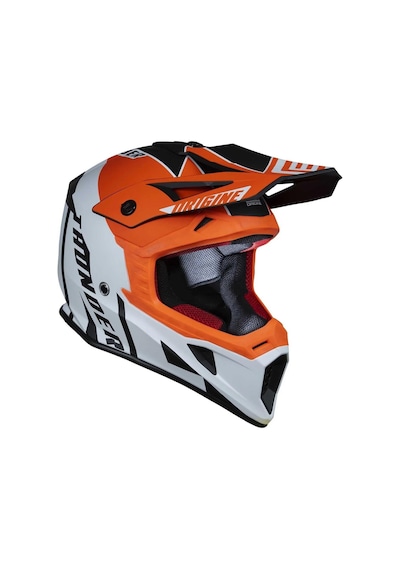Origine Hero Thunder Fluo Kapalı Kask Turuncu - Beyaz