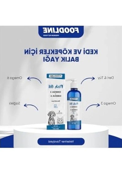 200 Ml Omega 3&6 İçerikli Balık Yağı - Kedi Ve Köpekler İçin
