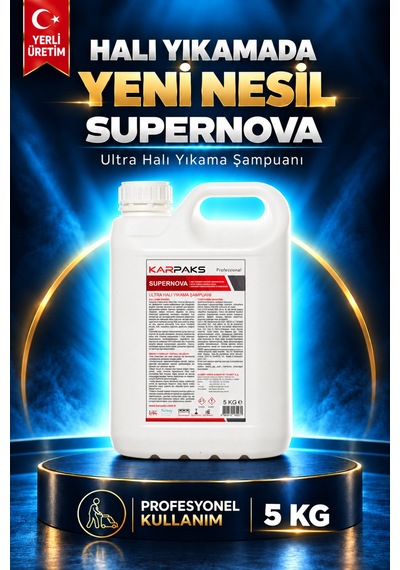 Supernova Halı Yıkama Şampuanı 5 Kg Tekli