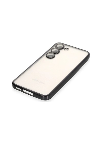 Samsung Uyumlu Galaxy S24 Kılıf Razer Lensli Silikon - Siyah 0.2M-Çok Renkli