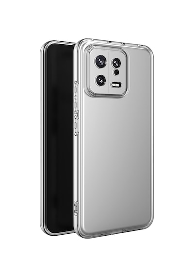 Zore Mi 13 Pro Kılıf Msra Kamera Korumalı Süper Silikon Kapak - Renksiz Renksiz
