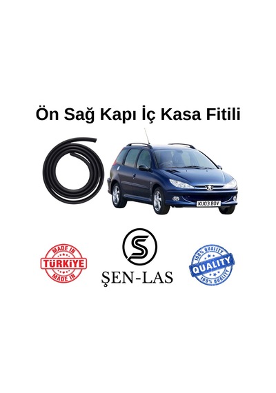 Peugeot 206 Station Wagon Şen-las Sağ Ön Kapı Fitili Şl14101