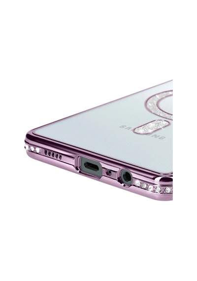 Samsung Galaxy A06 Joke Simli Magneticsafe Kılıf - Derin Mor 0.2M-Çok Renkli