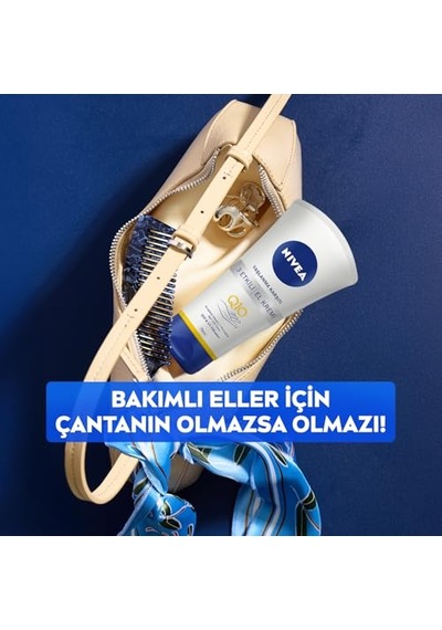 Nıvea Q10 Yaşlanma Karşıtı 3 Etkili El Kremi, 75 Ml, Yoğun Nemlendirici