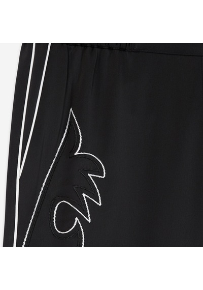 The Kooples Kadın İşlemeli Siyah Pantolon