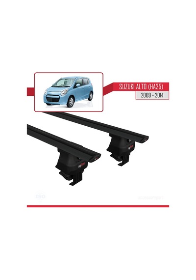 Suzuki Alto Ha25 2009-2014 Arası İle Uyumlu Ace-4 Ara Atkı Tavan Barı Siyah