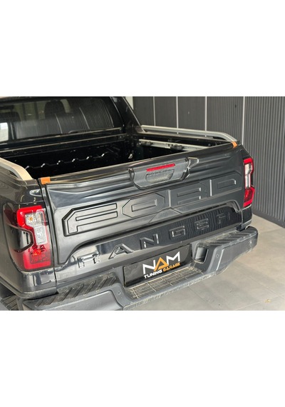 Ford Ranger 2023+ Bagaj Kaplama Arka Kapak Plastiği Parlak Siyah