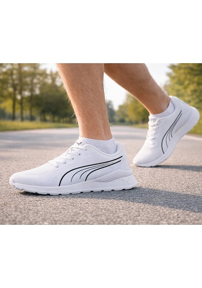 Puma Lite Runner Tdp Unisex Koşu Ayakkabısı 40853303 Beyaz Beyaz