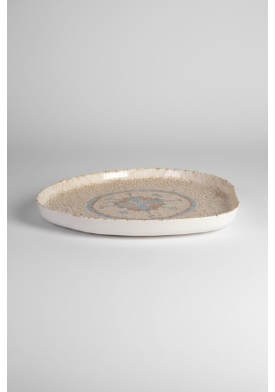 6'lı Vogue Pasta Tabağı 20cm Dijital Celest-c Rinart Krem