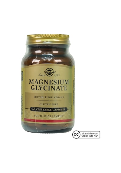 Solgar Magnesium Glycinate 60 Kapsül Aromasız