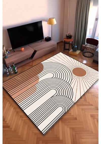 Bohem Yıkanabilir Kaymaz Taban Leke Tutmaz Salon Halısı Mutfak Halısı Ve Yolluk Bhmcrpt0018