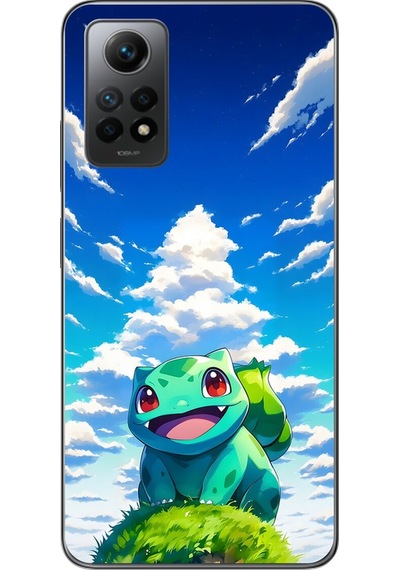 Xiaomi Redmi Note 12 Pro Uyumlu Şeffaf Kılıf Pokemon 4 Tasarımlı