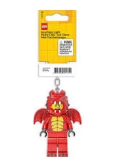 Lego Minifigures Ke196h Dragon Suit Guy Led Key Chain