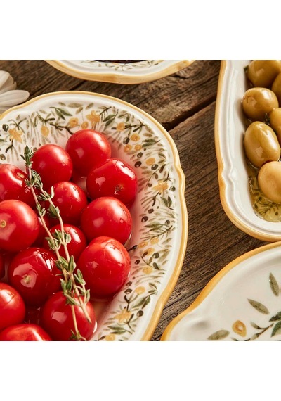 Tr Loren Stoneware 26 Parça 6 Kişilik Kahvaltı Takımı Sarı Diğer