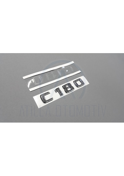 Mercedes C Serisi W204 S204 C204 2007-2014 C180 Bagaj Yazisi Krom 418377628