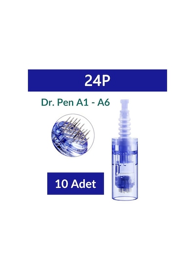 Ellea Naıl Dermapen A1 A6 İğnesi 24P 10'Lu