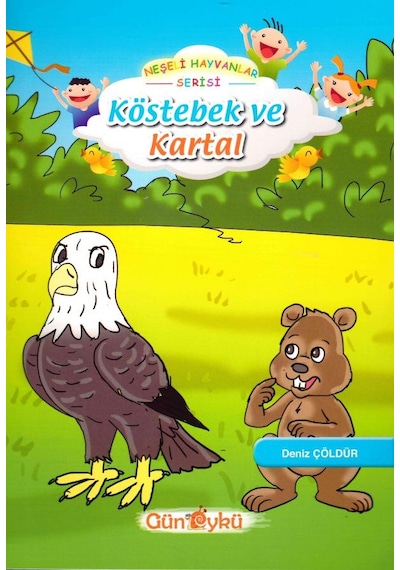 Gün Öykü Neşeli Hayvanlar Serisi Hikaye Seti 10 Kitap