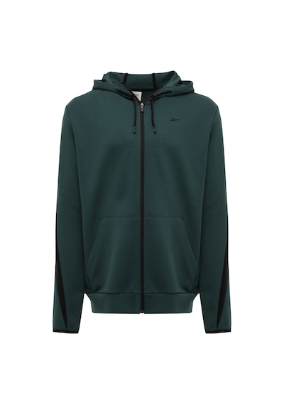 Reebok Dreamblend Fz Orman Yesılı Erkek Eşofman Üstü Yeşil-sıyah Yeşil - Siyah