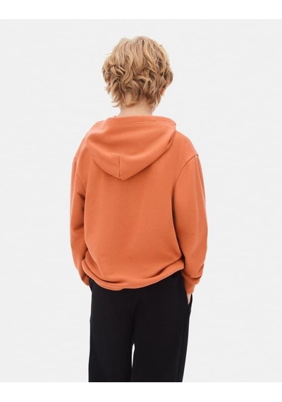 Nk Kids Erkek Kapuşonlu Sweatshirt 25knk49311 Turuncu