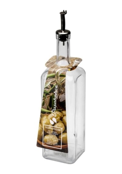 Paşabahçe Yağdanlık Sirkelik Cam Şişe Metal Kapaklı 1 Litre Diğer