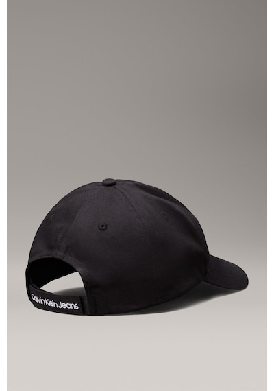 Calvin Klein Iu0ıu00150-monogram Baseball Cap Standart Kalıp Düz Siyah Çocuk Şapka-16385