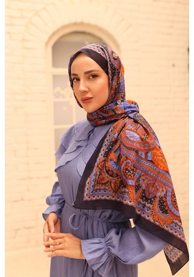 Silk Home Nariya Şal 90001-27 Kiremit
