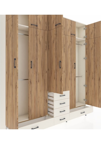 Arges Dolap 6 Raflı 6 Çekmeceli 4 Askılı 220x30x243 Aytaşı-çam/aytaşı Atlas Çam/aytası Arges Dolap 6 Raflı 6 Çekmeceli 4 Askılı 220x30x243 Aytaşı-çam/aytaşı Atlas Çam/aytası
