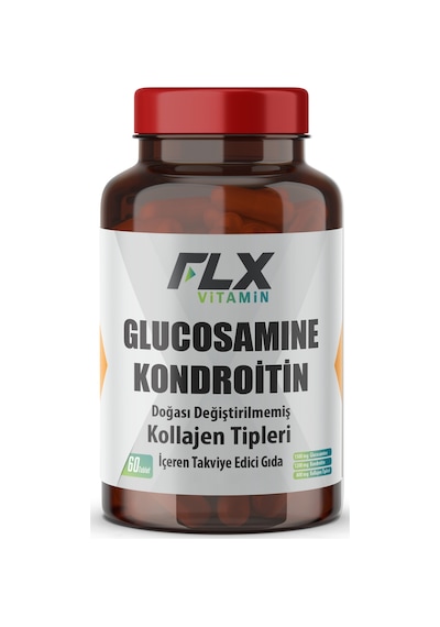 Glucosamine Chondroitin Msm Collagen Vitamin D Glukozamin 60 Tablet X 2 Kutu