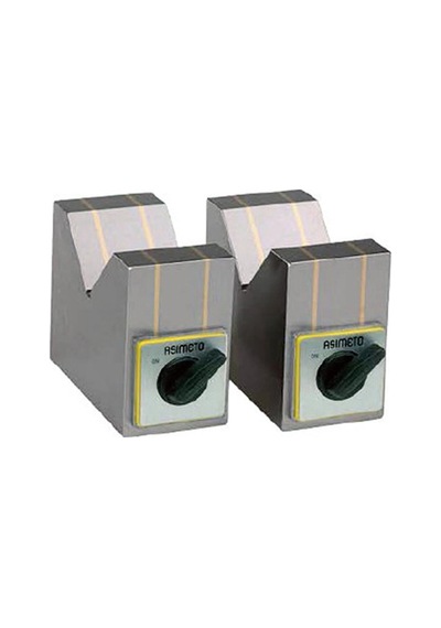 100x50x80mm Çift Manyetik V-yatak