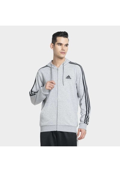 Adidas Gk9034 M 3s Ft Fz Hd Erkek Eşofman Üstü Gri