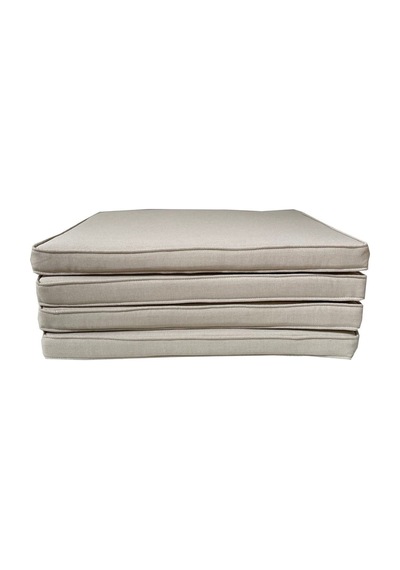 Koton Krem 54x45 Cm Ölçüsünde 4 Parça Sandalye Koltuk Minder Seti Krem-bej