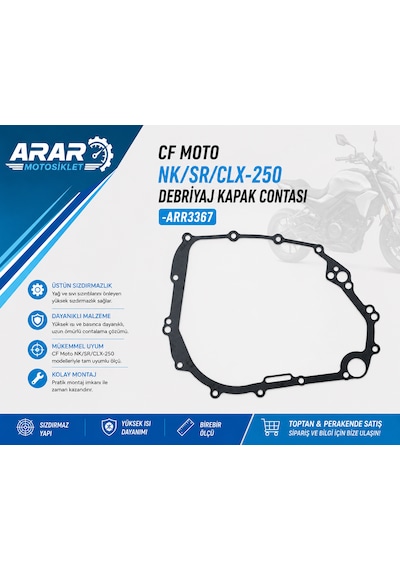 Cf Moto Nk/sr/clx-250 Debriyaj Kapak Contası-arr3367