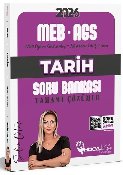 2026 Meb-ags Tarih Soru Bankası Çözümlü - Selin Ortaç Hoca Kafası