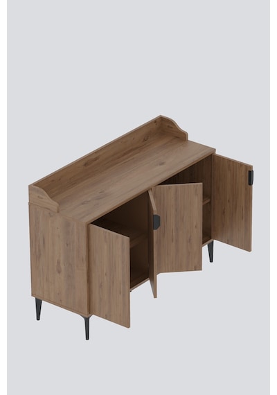Harmony Maxi 4 Kapaklı Kahve Köşesi, Stüdyo Mutfak 128x91x44 Cm Atlas Çam Modern Tasarım Kahverengi Harmony Maxi 4 Kapaklı Kahve Köşesi, Stüdyo Mutfak 128x91x44 Cm Atlas Çam Modern Tasarım Kahverengi