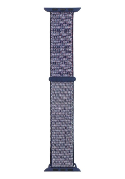 Watch 7 41mm Kordon Band-03 Serisi Hasır Strap Kayış-fidnight Blue