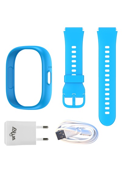Wiky Watch 5 Plus Kasa Kordon Set + Adaptör & Şarj Kablosu