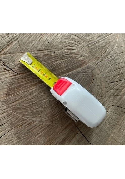 Parlı Kaliteli Çelik Şerit Metre 5 Metre 19 Mm