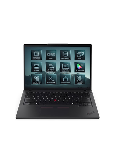 Lenovo ThinkPad T14 Gen 6 21QC00CKTX Ultra 7 255U 32 GB 1 TB SSD 14" Free Dos Dizüstü Bilgisayar