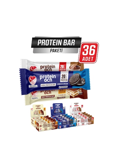 Proteinocean Protein Bar Paketi - 50 G X 36 Adet
