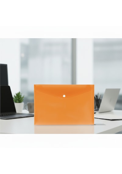 Ark Çıtçıtlı Zarf Dosya 18 Micron Şeffaf / Renkli 5 Adet 5