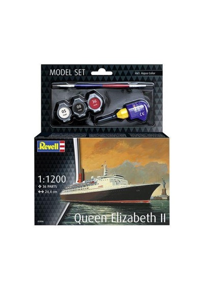 Revell Model Set 1:1200 Queen Elizabeth Iı 65806