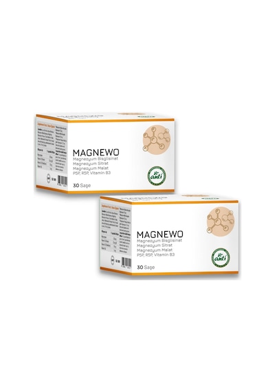 Magnewo Efervesan Magnezyum 30 Saşe x 2 Adet