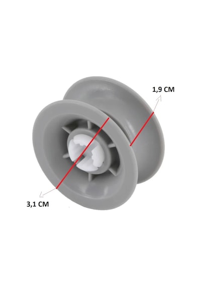 Bosch Uyumlu Bulaşık Makinesi Sepet Tekerleği 8 Alt Üst Teker Takımı - 496135572