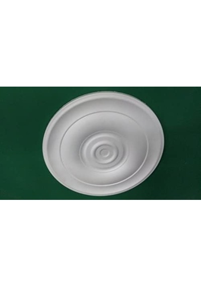 Dekor Göbek Kartonpiyer Stropiyer Tavan Lamba Göbeği -düz 48 Cm 48x48x3
