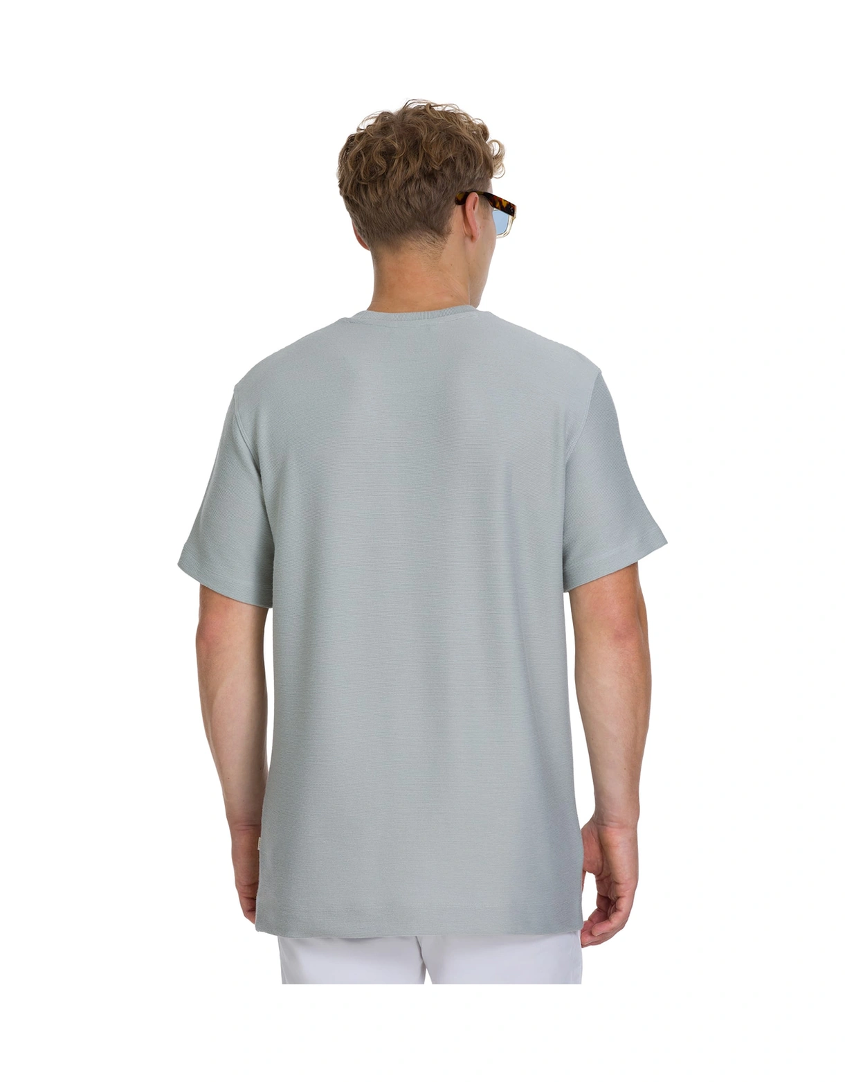 Hatemoğlu Gri Regular Fit Bisiklet Yaka Basic Tişört 35185 567969