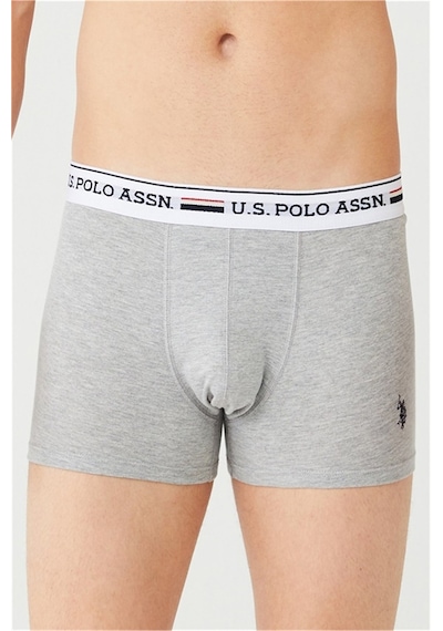 U.S. Polo Assn. U.s Polo Assn. 80431 Erkek 3 Lü Boxer-grimelanj&kırmızı&lacivert Çok Renkli